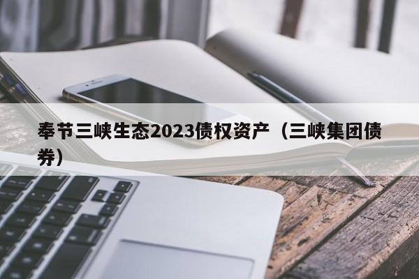 奉节三峡生态2023债权资产（三峡集团债券）
