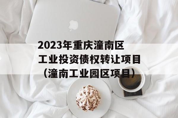 2023年重庆潼南区工业投资债权转让项目（潼南工业园区项目）