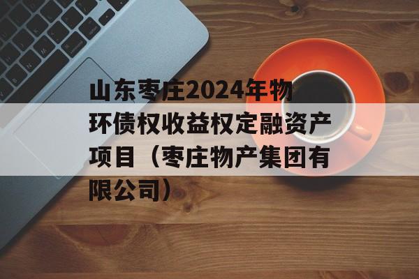山东枣庄2024年物环债权收益权定融资产项目（枣庄物产集团有限公司）